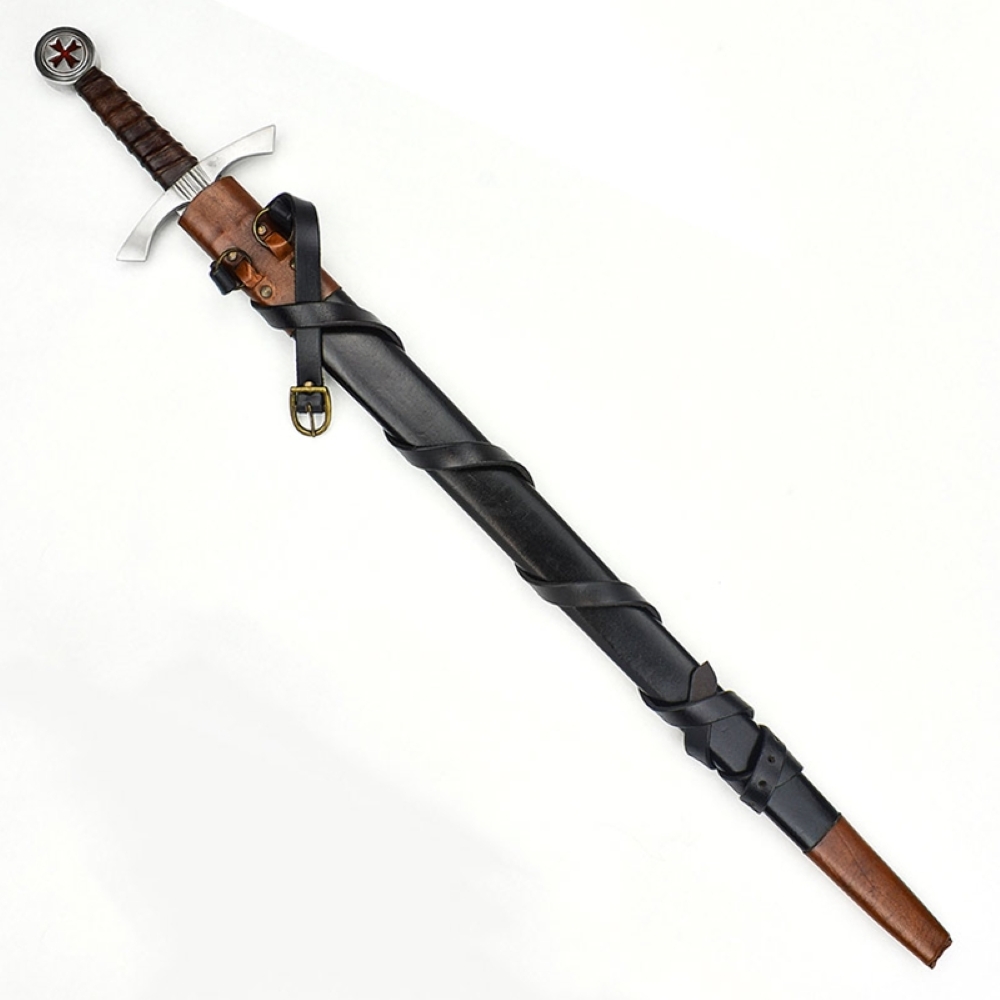 replikashop-regi-korok-fegyverei-edzett-pengeju-kardok-kozepkor-templomos-rendi-kard-5-UEfU
